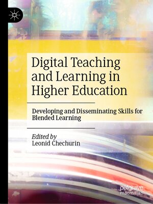 cover image of Digital Teaching and Learning in Higher Education